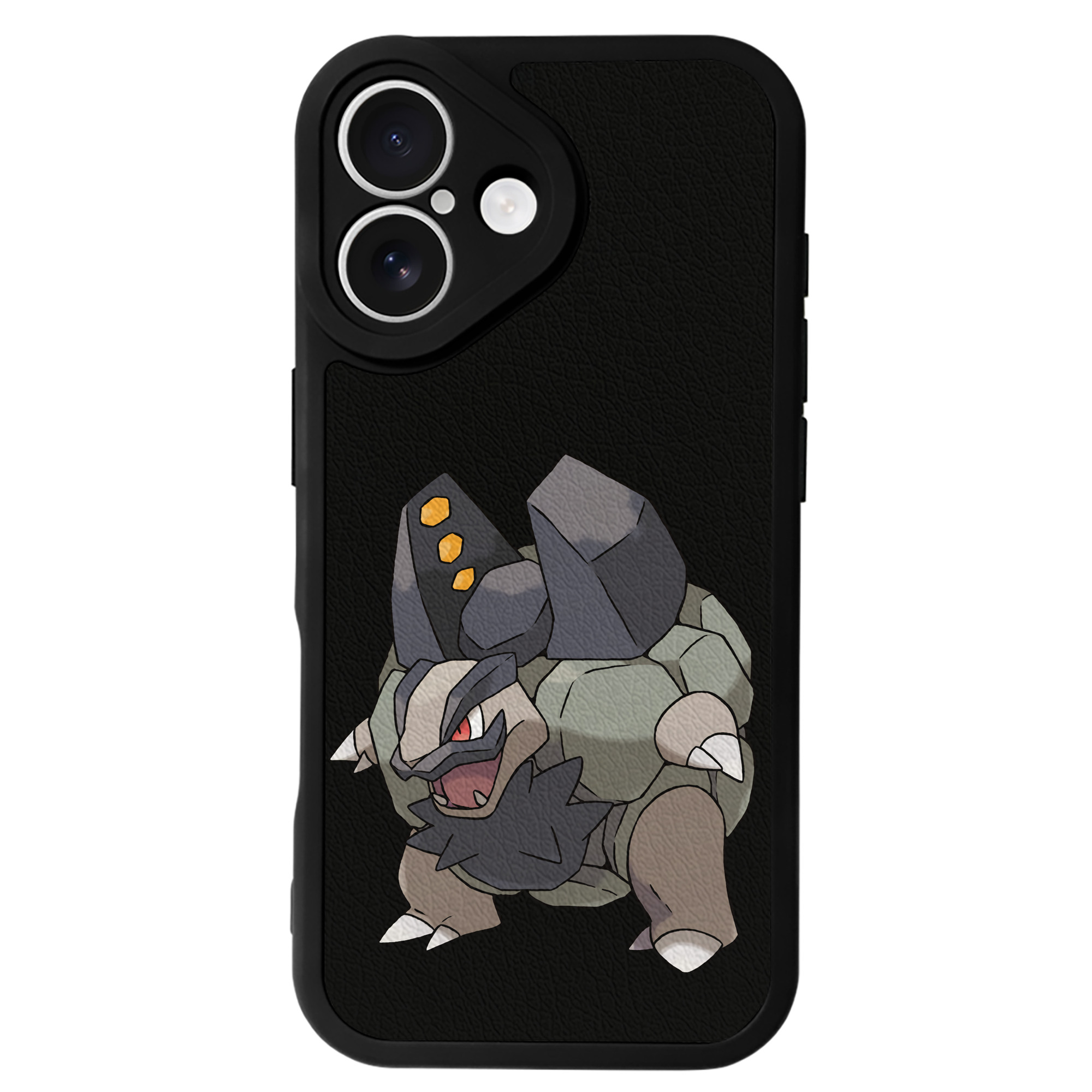 （画像用） ポケットモンスター Pokémon 【iPhone 16シリーズ対応】シリコンスマホケース（レザー調） 材質：シリコン
